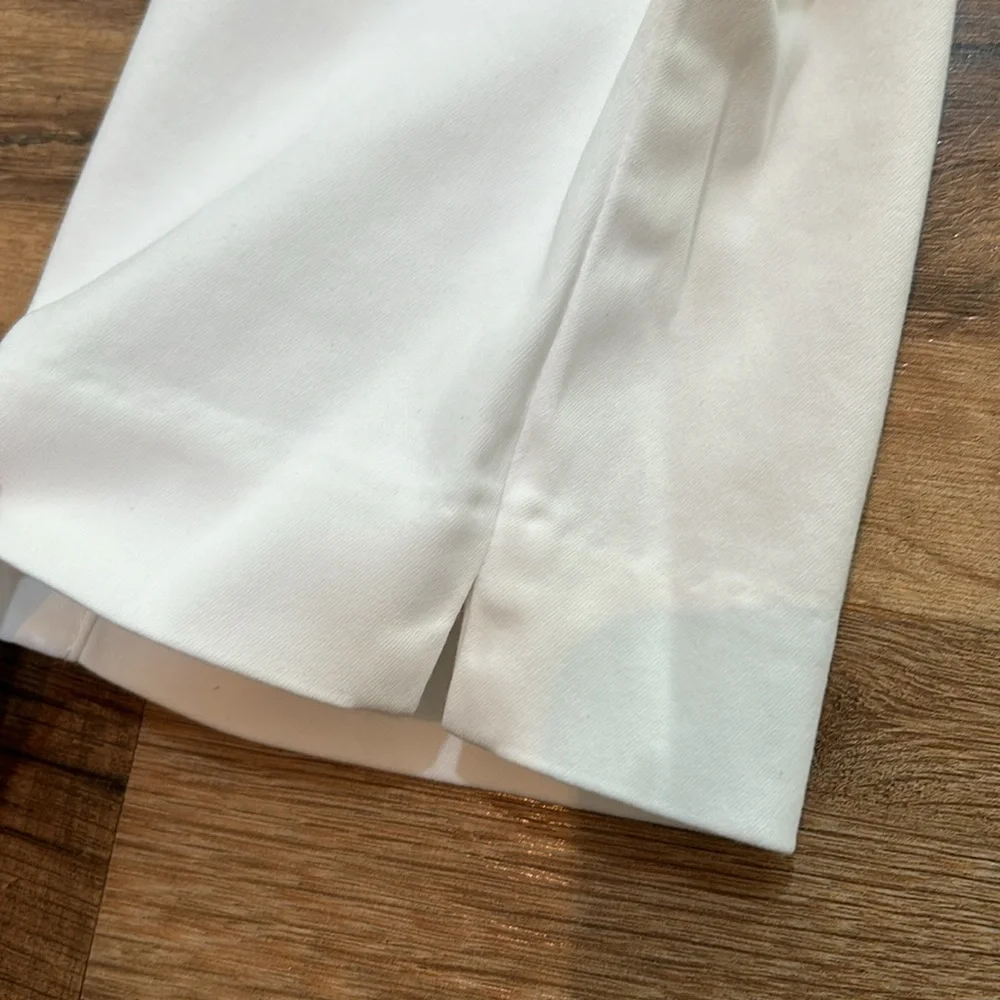 PETER MILLAR WOMENS STRAIGHT GOLF PANTS MID RISE WHITE LIGHTWEIGHT SIZE 10 - Picture 8 of 11